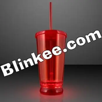 LED To Go Tumbler Red