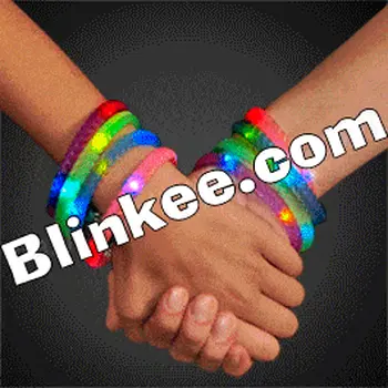 Light Up Braided Bracelets Assorted