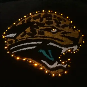 Jacksonville Jaguars Flashing Fiber Optic Cap