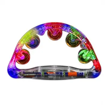 Light Up Large Tambourine