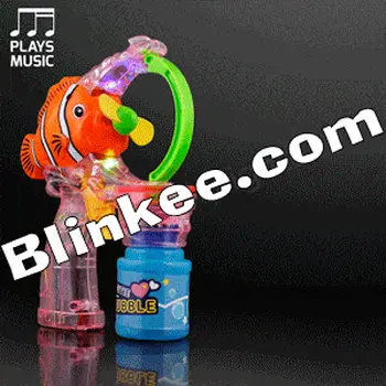 Light Up Musical Nemo Bubble Gun