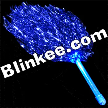 Light Up Pom Pom Blue