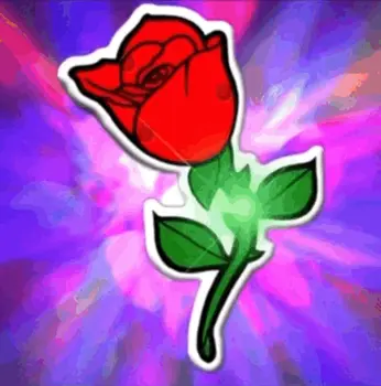 Rose Flashing Body Light Lapel Pins