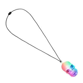 LED Soft Skeleton Skull Necklace
