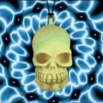 LED Soft Skeleton Skull Necklace