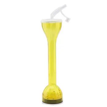 Yard Drinking Glass Yellow