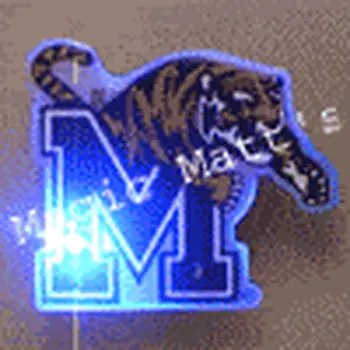 Memphis University Officially Licensed Flashing Lapel Pin