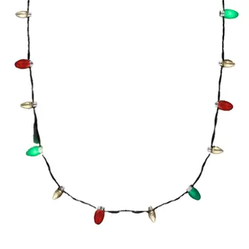 Wearable Christmas Lights Necklace