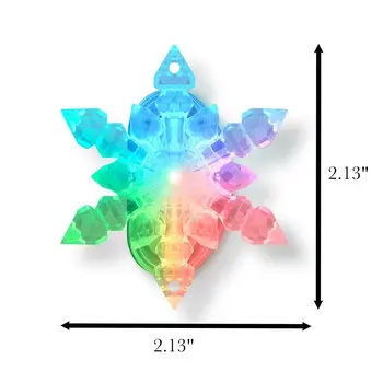 Color Changing Snowflake Hair Clip