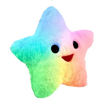 LED Super Soft Star Pillow