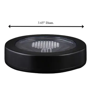 Multicolor LED Switch Activated Bottle Base Light Display Drink Coaster
