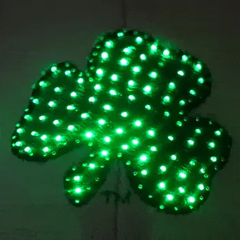 Notre Dame Fighting Irish Shamrock Flashing Fiber Optic Cap