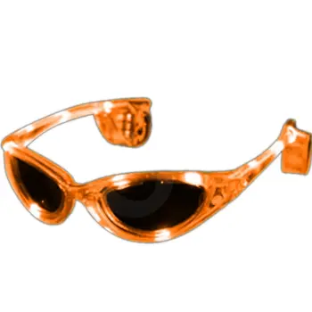 Orange LED Sunglasses