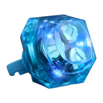 Huge Gem Flashing Rings Pack of 24