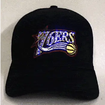 Philadelphia 76ers Flashing Fiber Optic Cap