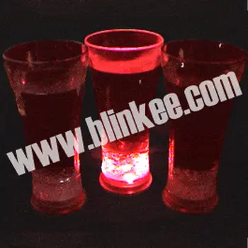 Pilsner Glass Red