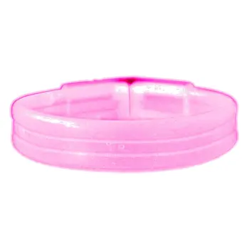 Wide Glow Stick 8 Inch Bracelet Pink Pack of 25
