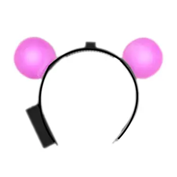 LED Mouse Ears Pink