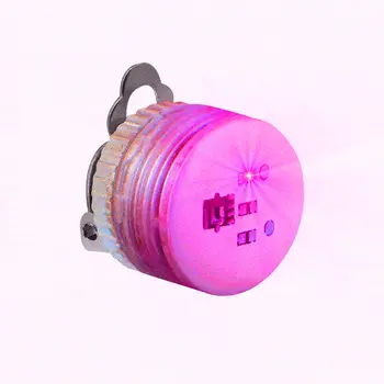 Pink Pink Flashing Body Light Lapel Pins
