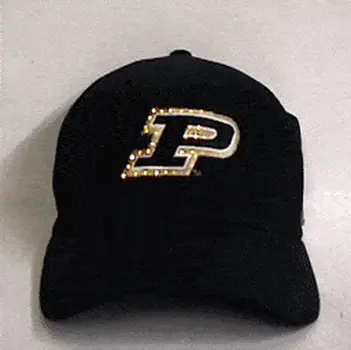 Purdue Boilermakers Flashing Fiber Optic Cap