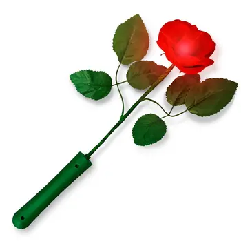 Romantic Radiant Red Rose with LEDs