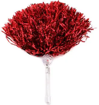 Light Up Pom Pom Red