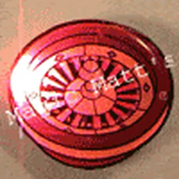 Roulette Wheel Flashing Body Light Lapel Pins