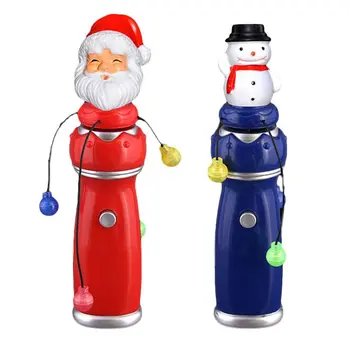 1 Unit Spinning Orbit LED Christmas Light Up Wand Assorted