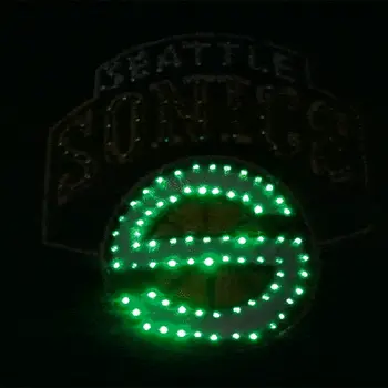 Seattle Sonics Flashing Fiber Optic Cap