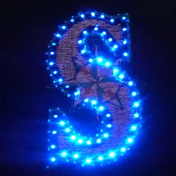 Seattle Mariners Flashing Fiber Optic Cap