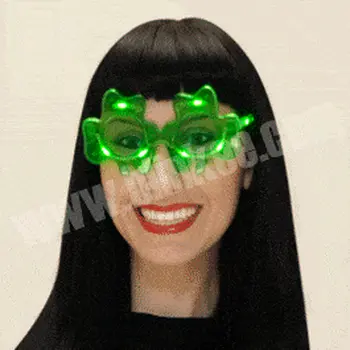 Shamrock LED Sunglasses