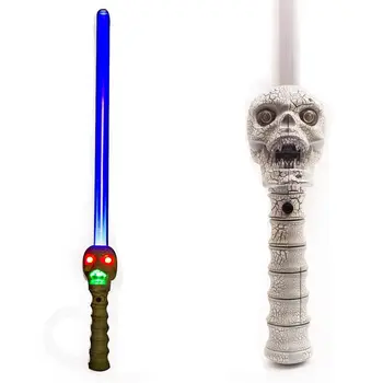 Skull LED Color Changing Sword Pack of 2