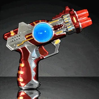 Small Double Barrel Space Gun