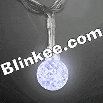 Sparkle White LED Party String Lights
