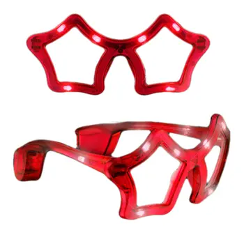 Assorted Star LED Sunglasses Pack of 12