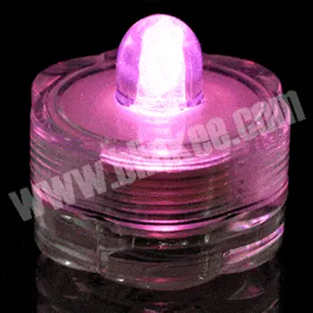 Submersible Floral LED Light Pink