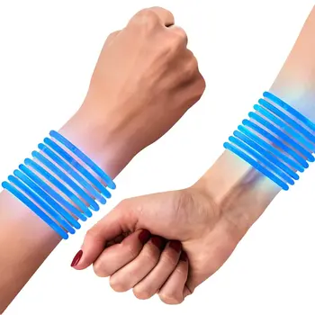 Glow Bracelet Blue Tube of 100