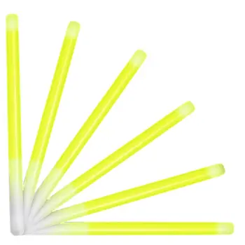 10 Inch Glow Stick Baton Yellow Pack of 25