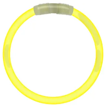 Glow Bracelet Yellow Tube of 100