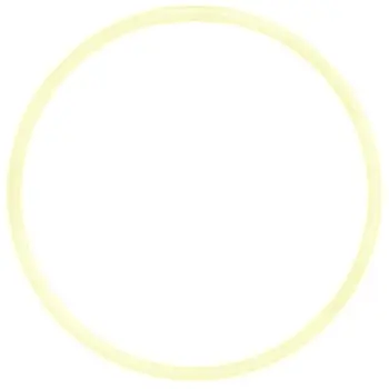 Glow Necklace Yellow Tube of 25