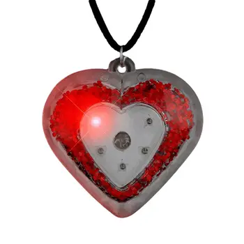 Acrylic Heart Necklace