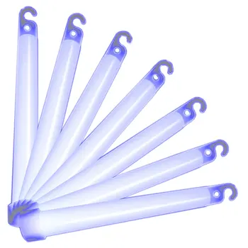 5 Minute High Intensity 6 Inch Glow Sticks Pack of 10 Blue