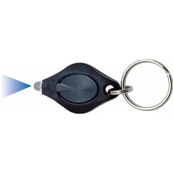 Blue Feauxton LED Light Key Rings
