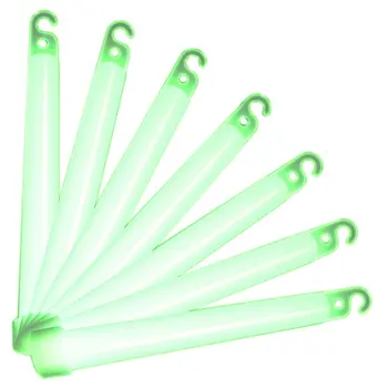 5 Minute High Intensity 6 Inch Glow Sticks Pack of 10 Green