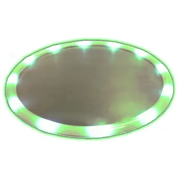 LED Serving Tray Green