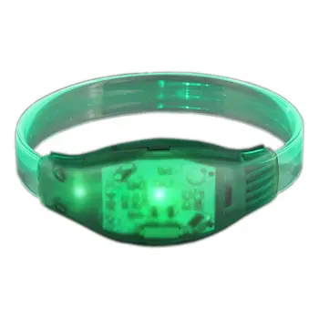 Sound Activated Green LED Bracelet