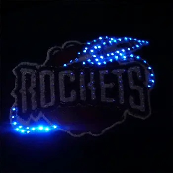 Houston Rockets Flashing Fiber Optic Cap