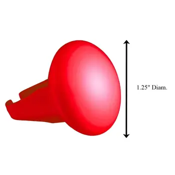 Huge Blink and Glow Red LED Light Up Ring