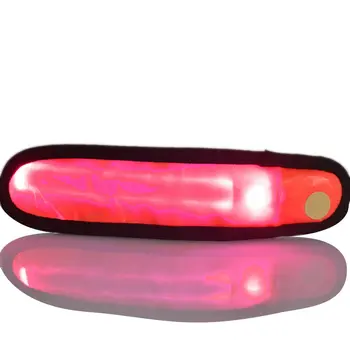 Jogging Bicycling LED Armband Red