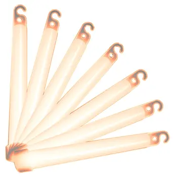 5 Minute High Intensity 6 Inch Glow Sticks Pack of 10 Orange